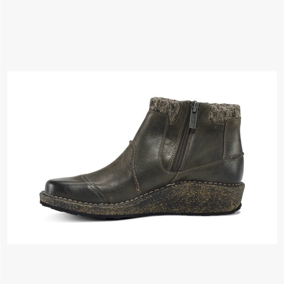 Aetrex Tessa Ankle Boots with Knit Granola Hiking Utility Bohemian Grandma Sz10 - Picture 2 of 7
